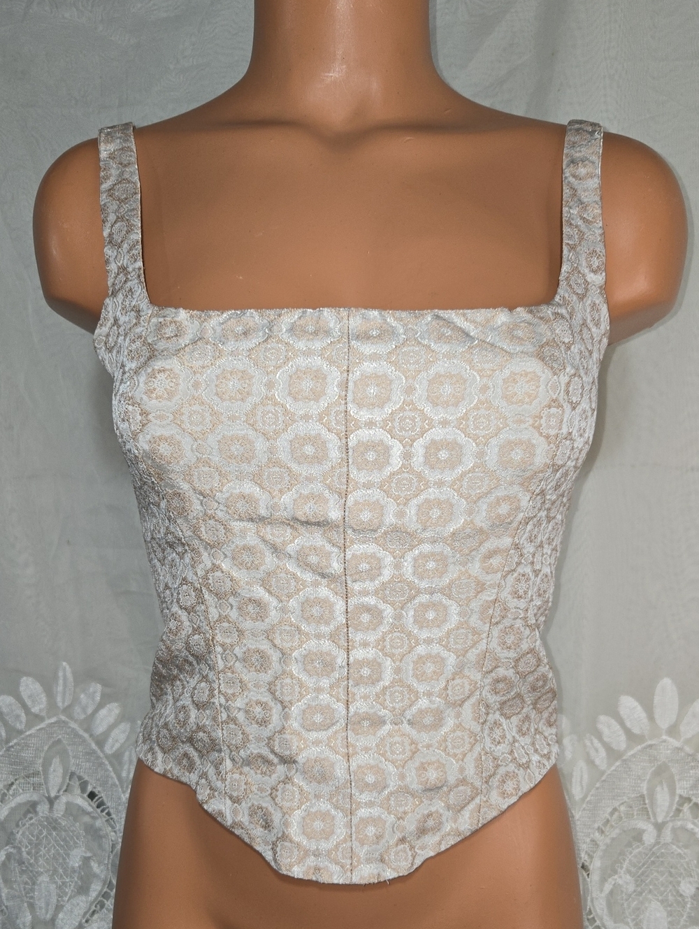 Reformation Pierce Top Zipper Size 6